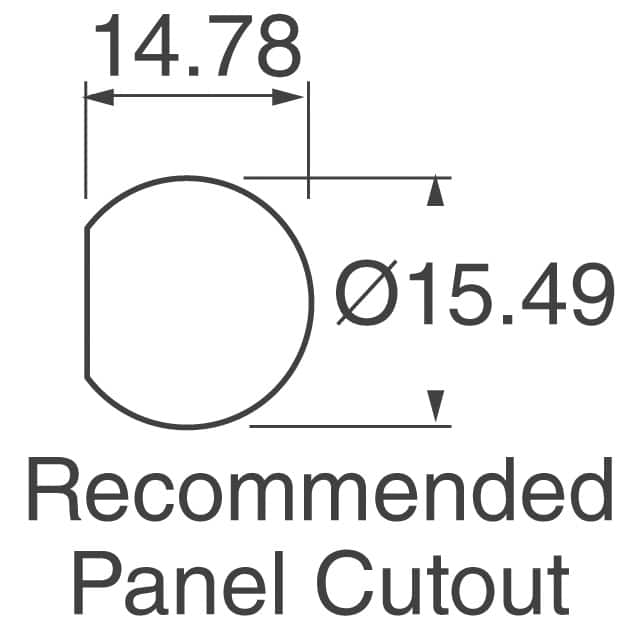 EN3P3MX Switchcraft Inc.  Assemblages de connecteurs circulaires